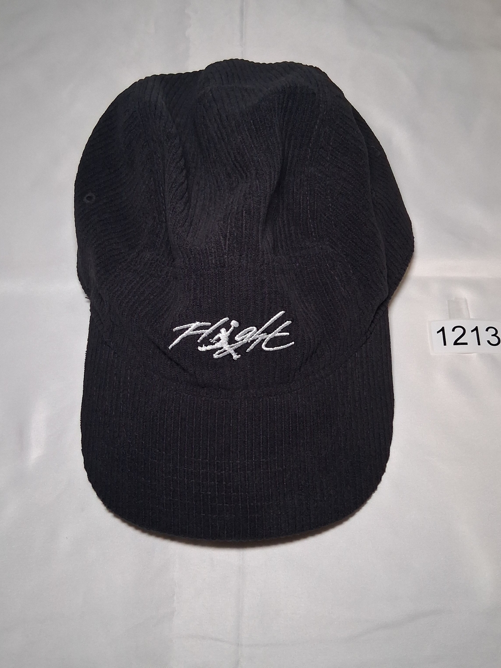 Jordan Black Corduroy Cap